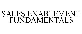 SALES ENABLEMENT FUNDAMENTALS