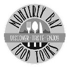 MONTEREY BAY FOOD TOURS DISCOVER. TASTE. ENJOY.