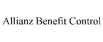 ALLIANZ BENEFIT CONTROL