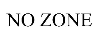 NO ZONE