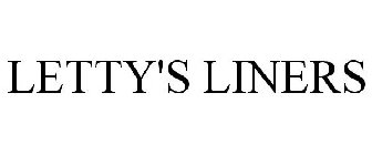 LETTY'S LINERS