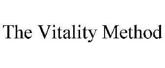 THE VITALITY METHOD