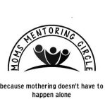 MOMS MENTORING CIRCLE BECAUSE MOTHERINGDOESN'T HAVE TO HAPPEN ALONE