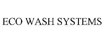 ECO WASH SYSTEMS