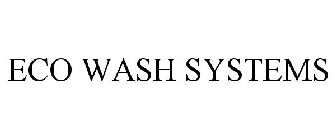 ECO WASH SYSTEMS