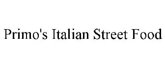 PRIMO'S ITALIAN STREET FOOD