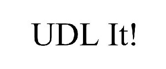 UDL IT!