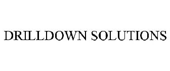 DRILLDOWN SOLUTION