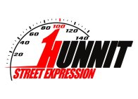 1HUNNIT STREET EXPRESSION 20 40 60 80 100 120 140