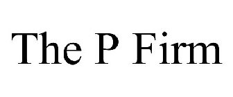 THE P FIRM