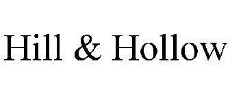 HILL & HOLLOW