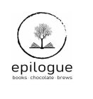 EPILOGUE BOOKS · CHOCOLATE · BREWS
