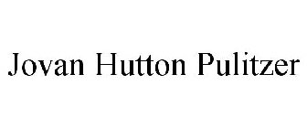 JOVAN HUTTON PULITZER