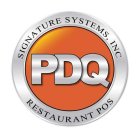 SIGNATURE SYSTEMS INC PDQ RESTAURANT POS