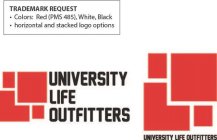 UNIVERSITY LIFE OUTFITTERS