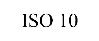 ISO 10