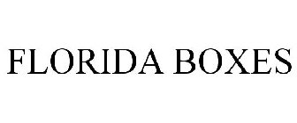 FLORIDA BOXES