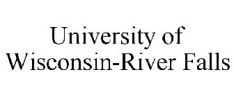 UNIVERSITY OF WISCONSIN-RIVER FALLS