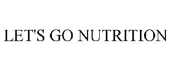 LET'S GO NUTRITION