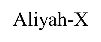 ALIYAH-X
