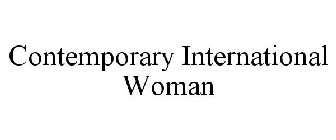 CONTEMPORARY INTERNATIONAL WOMAN
