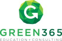 G GREEN365 EDUCATION + CONSULTING