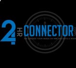 24 HOUR CONNECTOR.COM WE SERVICE YOUR NEEDS 24 HRS 365 DAYS A WEEK