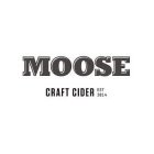 MOOSE CRAFT CIDER EST 2014