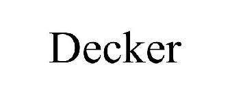 DECKER