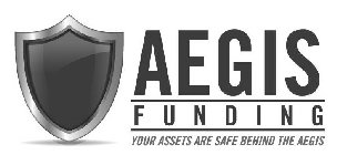 AEGIS FUNDING YOUR ASSETS ARE SAFE BEHIND THE AEGIS