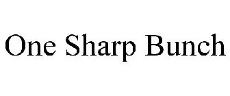 ONE SHARP BUNCH