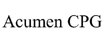 ACUMEN CPG