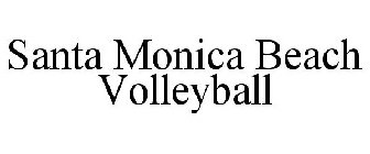 SANTA MONICA BEACH VOLLEYBALL