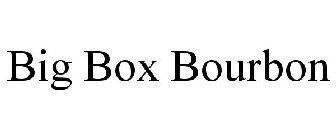 BIG BOX BOURBON