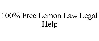 100% FREE LEMON LAW LEGAL HELP