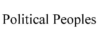 POLITICAL PEOPLES