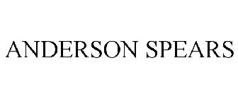 ANDERSON SPEARS