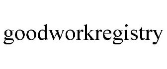 GOODWORKREGISTRY