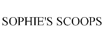 SOPHIE'S SCOOPS