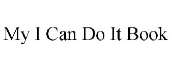 MY I CAN DO IT BOOK