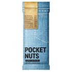 POCKET NUTS SUPER SEVEN MIX NET WT 1.25 OZ (35G) ALMONDS 25% HAZELNUTS 20% CASHEWS 15%PECANS 10% PISTACHIOS 10% BRAZIL NUTS 10% MACADAMIA 10%