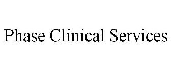 PHASE CLINICAL SERVICES