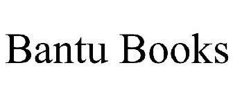 BANTU BOOKS