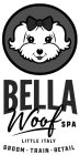 BELLA WOOF SPA LITTLE ITALY GROOM · TRAIN · RETAIL