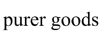 PURER GOODS