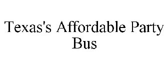 TEXAS'S AFFORDABLE PARTY BUS