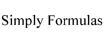 SIMPLY FORMULAS