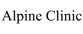 ALPINE CLINIC