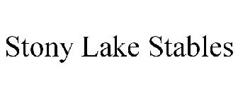 STONY LAKE STABLES
