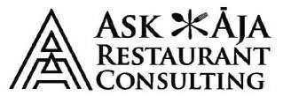 AA ASK AJA RESTAURANT CONSULTING
